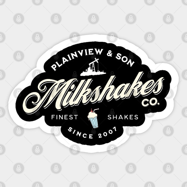 Plainview & Son Milkshakes Co Sticker by Three Meat Curry